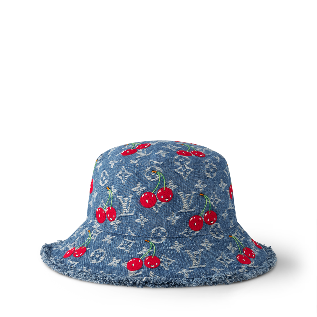 LV x TM Denim Cerise Bucket Hat S00 - Accessories | LOUIS VUITTON